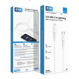 USB-C TO LIGHTINING 3.4A 60W 1M KABLO ( APPLE - İPHONE )