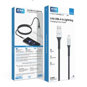 HASIR USB-A TO LIGHTINING 3.4A 1M KABLO ( APPLE - İPHONE )