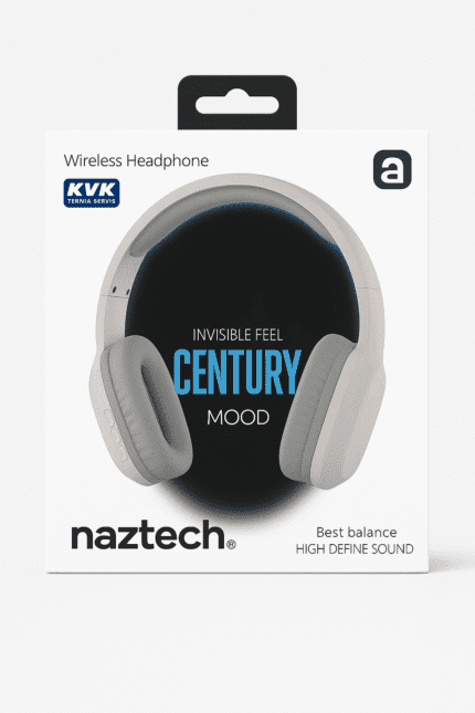 Bluetooth Century Invisible Feel Mood Kablosuz Kulak Üstü Kulaklık