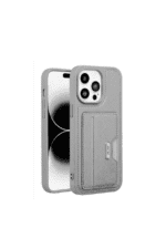 kvkstore.com.tr | Apple iPhone 14 Pro Cüzdanlı Deri Kılıf Gri