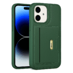 kvkstore.com.tr | Apple iPhone 16 Cüzdanlı Deri Kılıf Yeşil