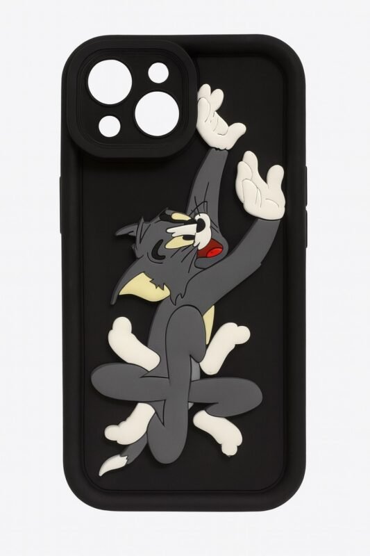 kvkstore.com.tr | iPhone 13 Uyumlu Tom 3D Silikon Telefon Kılıfı Nostaljiyi Cebinde Taşı!