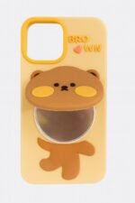 kvkstore.com.tr | iPhone 13 Pro Max Uyumlu Cute Bean Silikon Telefon Kılıfı Sıcacık Bir Stil Güvenli Koruma