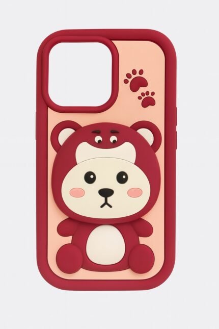kvkstore.com.tr | iPhone 13 Uyumlu Silikon Kılıf Brown ile Tanış Telefonunu Sarıp Sarmalayacak Sevimlilik Hikayesi iPhone 15 Pro Max Uyumlu Bear Hug 3D Silikon Telefon Kılıfı