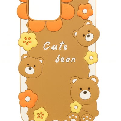 kvkstore.com.tr|iPhone 13 Pro Max Uyumlu Cute Bean Silikon Telefon Kılıfı Sıcacık Bir Stil Güvenli Koruma
