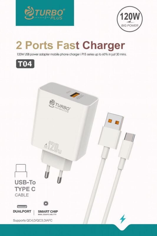 kvkstore.com.tr | TURBO PLUS 45W Çift Portlu USB-To Type C Hızlı Şarj Cihazı Android iPhone Uyumlu