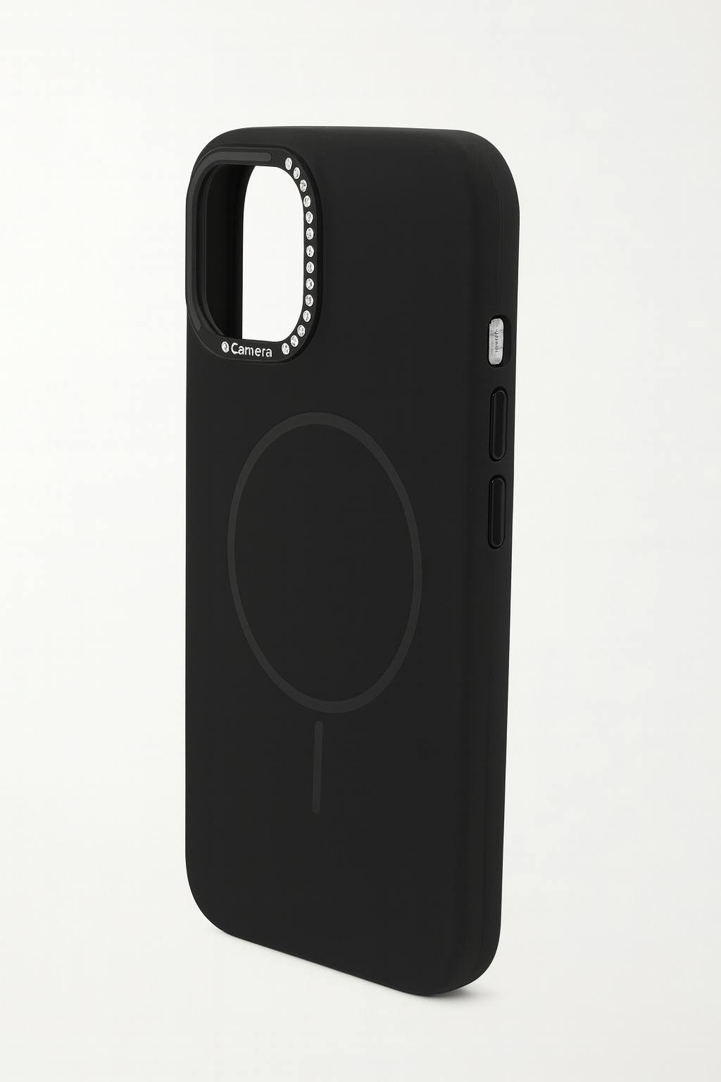 kvkstore.com.tr | iPhone 13 Uyumlu Kadife Dokulu Lansman Kılıf Premium Koruma ve Şıklık Siyah Renk