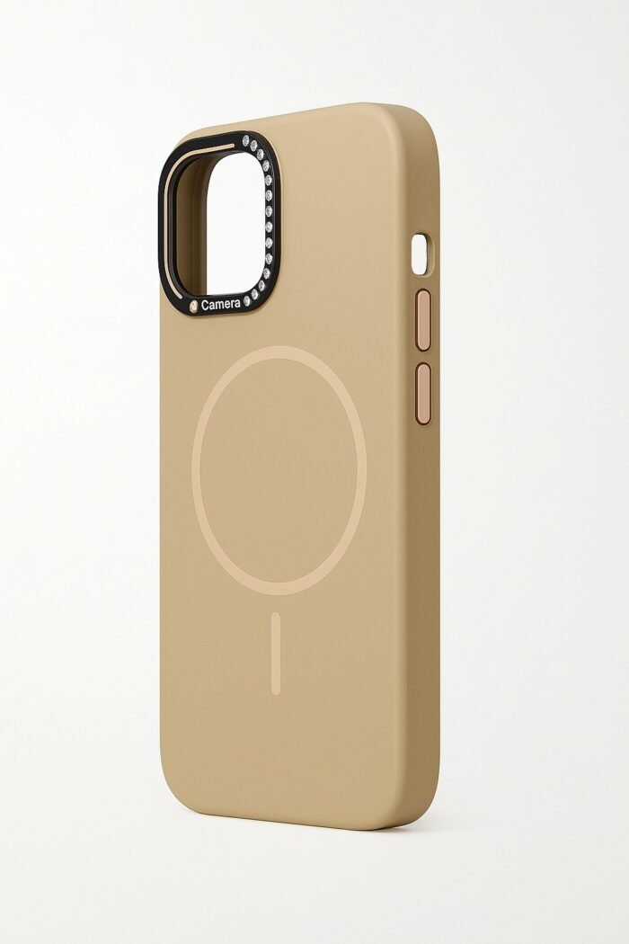 kvkstore.com.tr | iPhone 15 Uyumlu Kadife Dokulu Lansman Kılıf Premium Koruma ve Şıklık Gold Renk