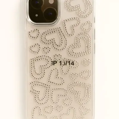 kvkstore.com.tr|iPhone 13 / 14 Uyumlu Taşlı Kılıf Işıltını Yanında Taşı