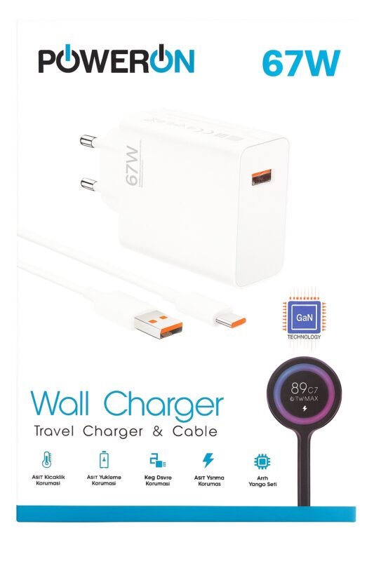 kvkstore.com.tr | TURBO PLUS 45W Çift Portlu USB-To Type C Hızlı Şarj Cihazı Android iPhone Uyumlu