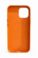 kvkstore.com.tr | iPhone 15 Pro Premium MagSafe Uyumlu Dokulu Yüzey Kamera Korumalı Kılıf Turuncu