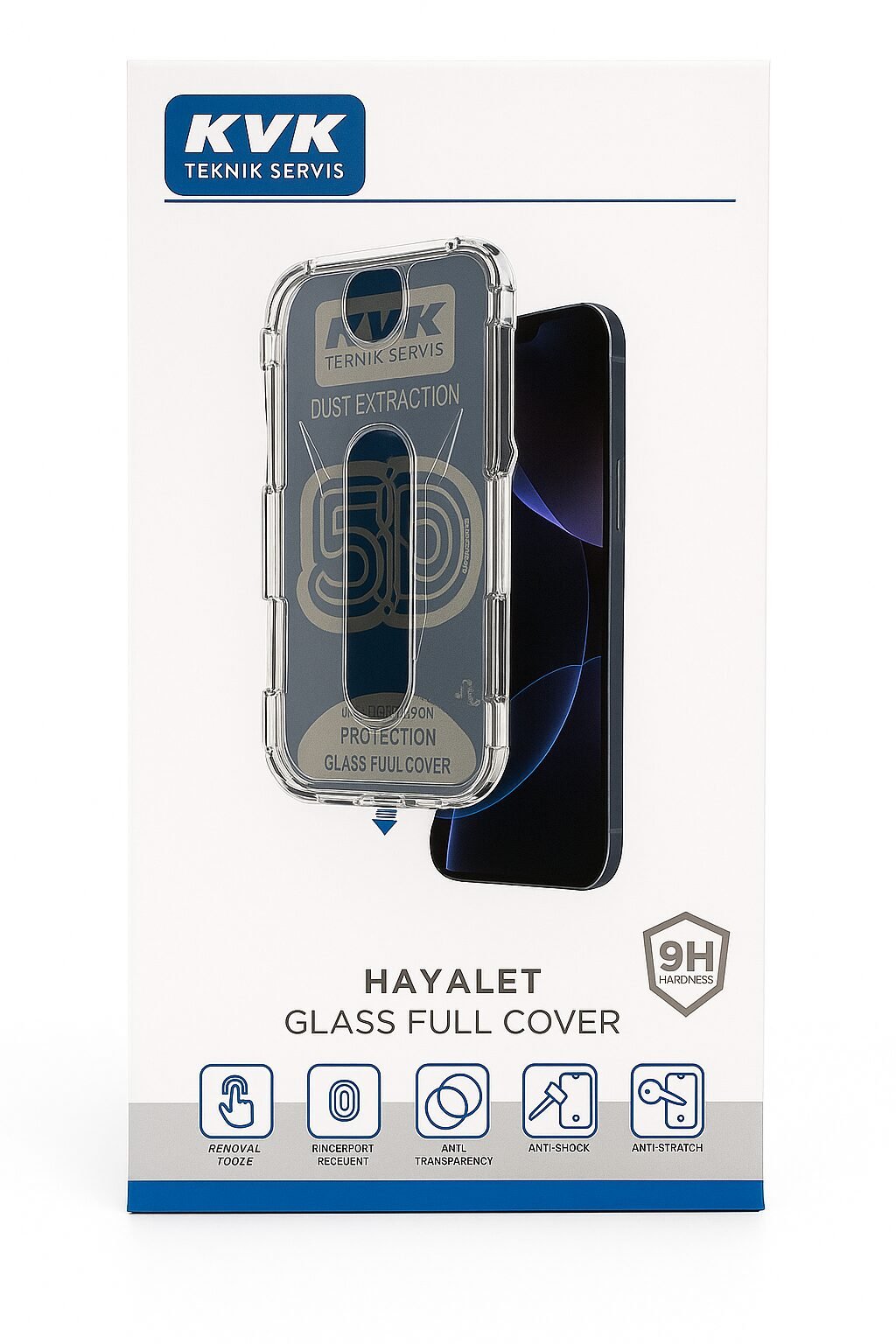 KVK Teknik Servis Ekran Koruyucu HAYALET Paketi kvkstorecomtr
